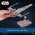 Ugears 3D wooden mechanical puzzle Star Wars Luke Skywalker X-Wing fighter